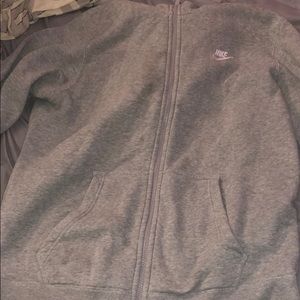 Nike zip up hoodie